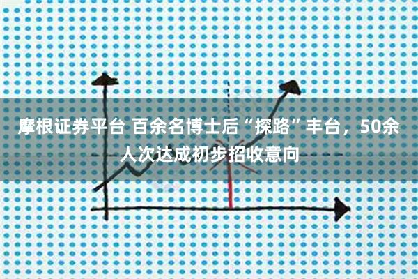 摩根证券平台 百余名博士后“探路”丰台，50余人次达成初步招收意向