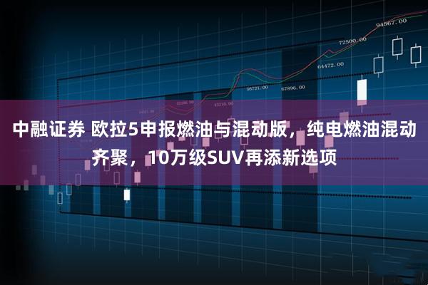 中融证券 欧拉5申报燃油与混动版，纯电燃油混动齐聚，10万级SUV再添新选项